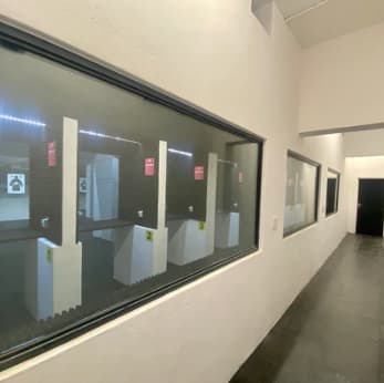 9mm HANDGUN SHOOTING EXPERIENCE at Suburban Guns Indoor Electronic Target System Shooting Range with a trained licensed instructor for only R519!