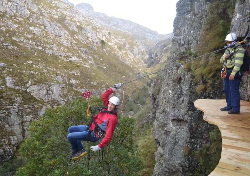 THE BEST ½ day Adventure in Africa! Cape Canopy Tour ZIPLINE PACKAGE Includes CapeNature park fees!