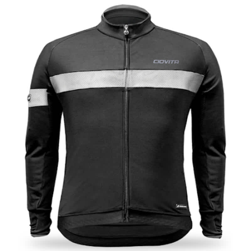 Ciovita Men's Black Hydrophobic Faro Jacket