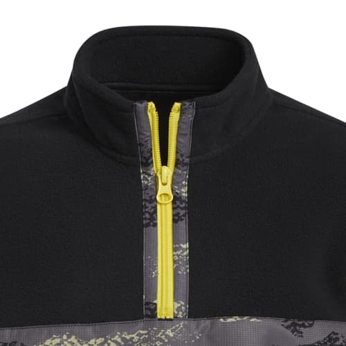 adidas Print Block Juniors Black Pullover