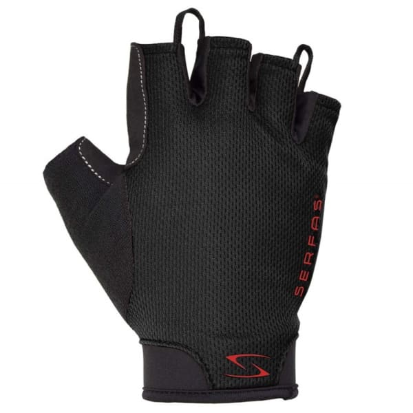 Serfas Starter Black Short Finger Gloves