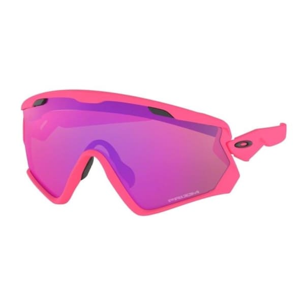 Oakley Wind Jacket 2.0 Prizm Trail Neon Pink Sunglasses 