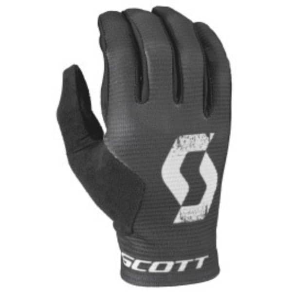Scott Ridance Black Grey Long Finger Gloves