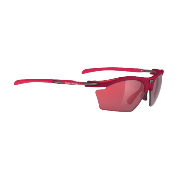 Rudy Project Unisex Red Matte and Multilaser Red Rydon Slim Sport Sunglasse