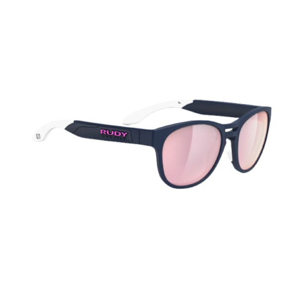 Rudy Project Unisex Navy Blue Multilaser Rose Spinair 56 Fashion Sunglasses