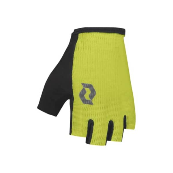 Scott Junior Yellow Black Aspect Short Finger Gloves