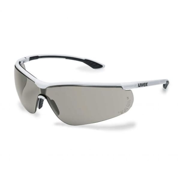 Uvex Sportstyle Black White Sunglasses