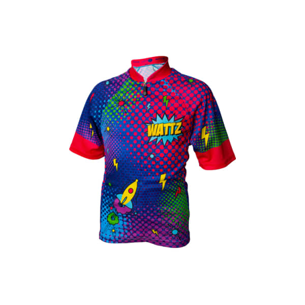 Wattz Junior Kapow Short Sleeve Jersey