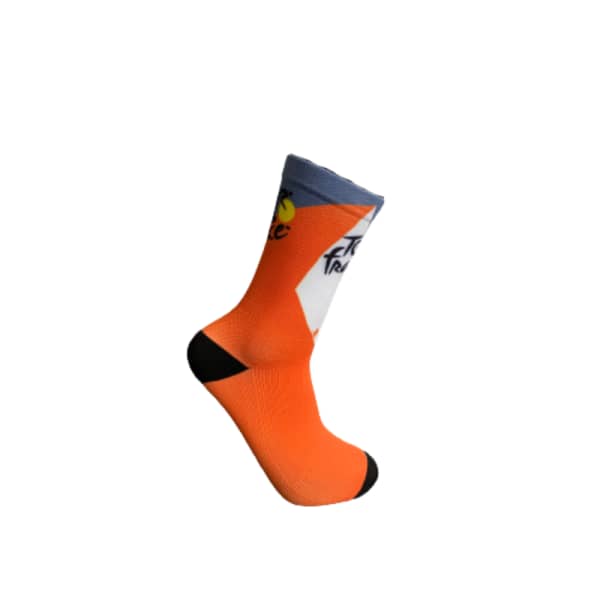 Tour de France Blue and Orange Socks