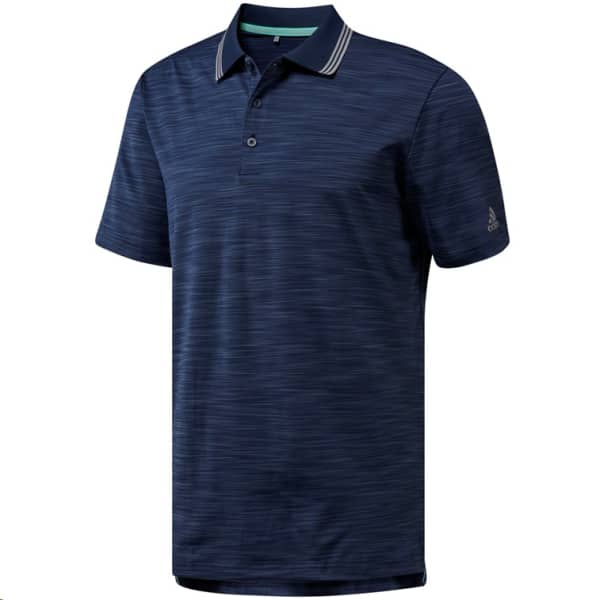 adidas Ultimate365 Textured Stripe Men&#039;s Blue Shirt