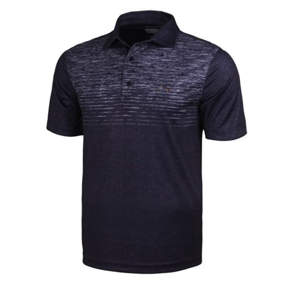 The Greg Norman SpaceDye Chest Men&#039;s Navy Shirt