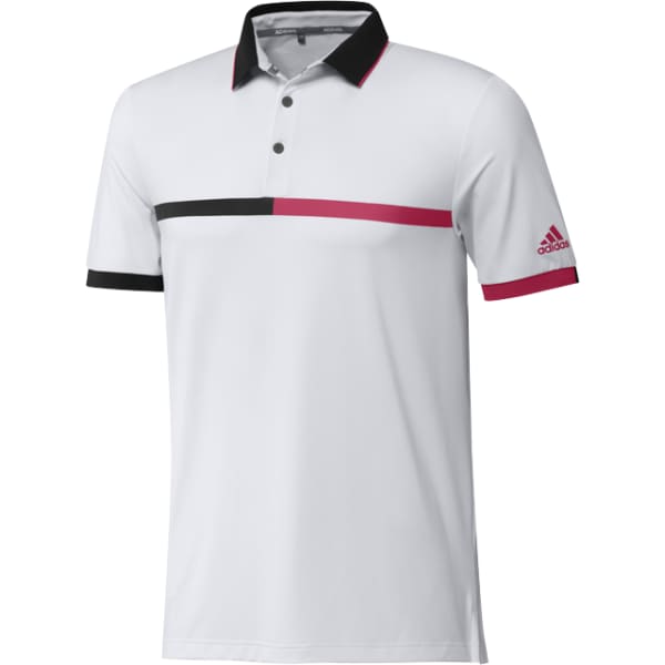 adidas Ultimate 365 3 Stripe Men&#039;s White/Black Shirt