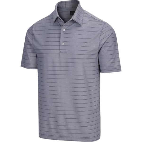 Greg Norman Protek Micro Stripe Navy Men&#039;s Shirt 