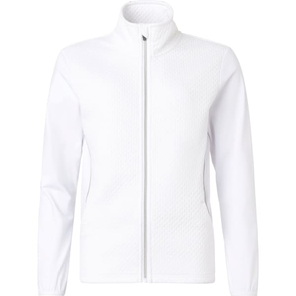 Abacus Scramble FZ Fleece Ladies White Jacket