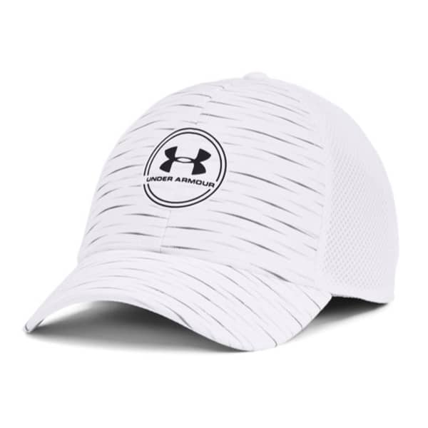 Under Armour Iso-Chill Driver Mesh Adjustable Men’s White Cap