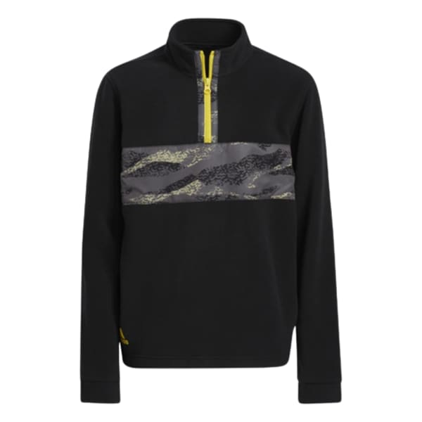 adidas Print Block Juniors Black Pullover