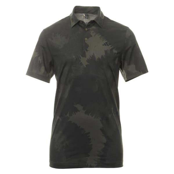 adidas Flower Print Mesh Men&#039;s Olive/Black Shirt