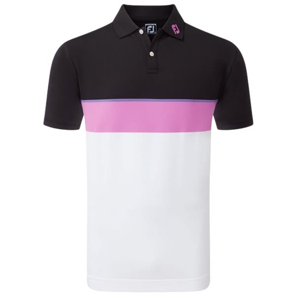 Footjoy Color Theory Men&#039;s Black/Violet Shirt