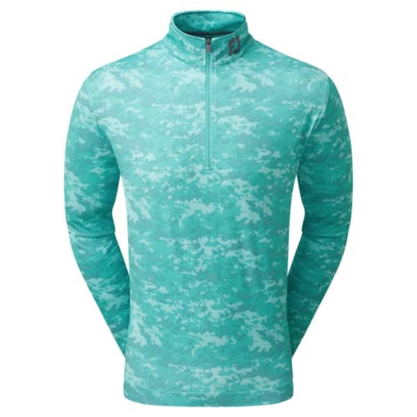 FootJoy Cloud Camo Print Men&#039;s Mid Layer Pullover