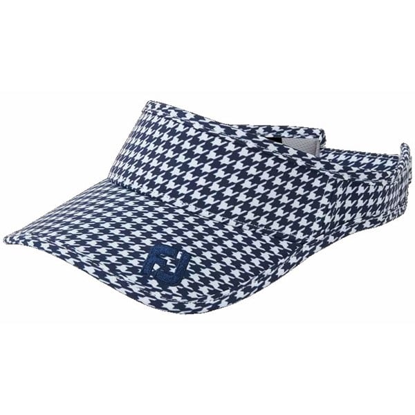 FootJoy Ladies Houndstooth Collection Navy Visor