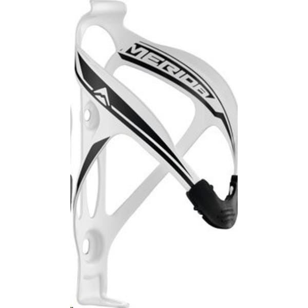 Merida Aluminium &amp; Rubber White Bottle Cage