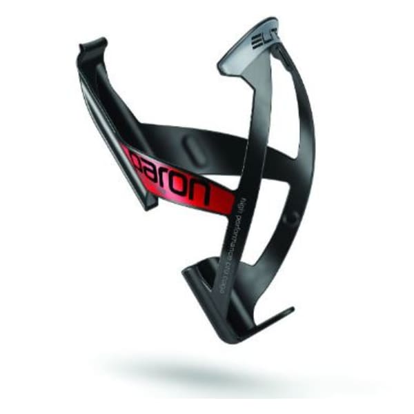 Elite Paron Race Gloss Black/Red Bottle Cage