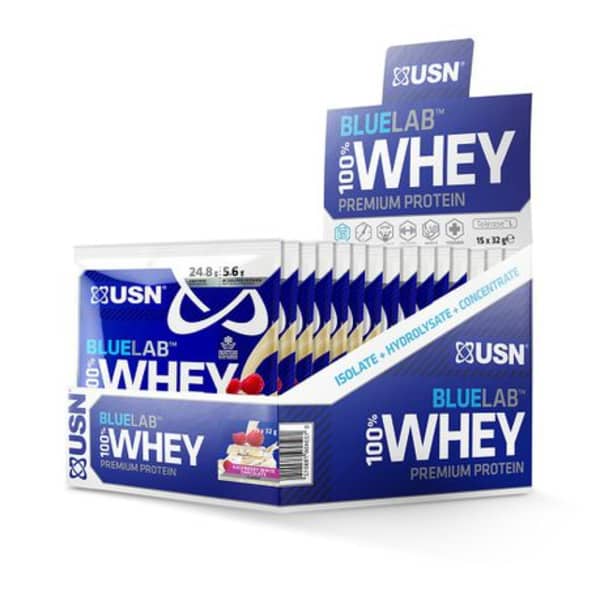 USN Premium Whey Protein Raspberry and White Chocolate 32g
