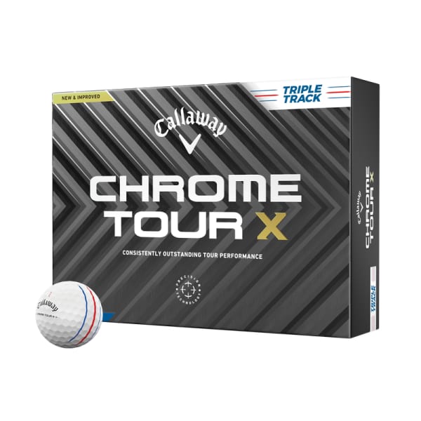 Callaway Chrome Tour X Triple Track Men&#039;s Golf Ball (2024)