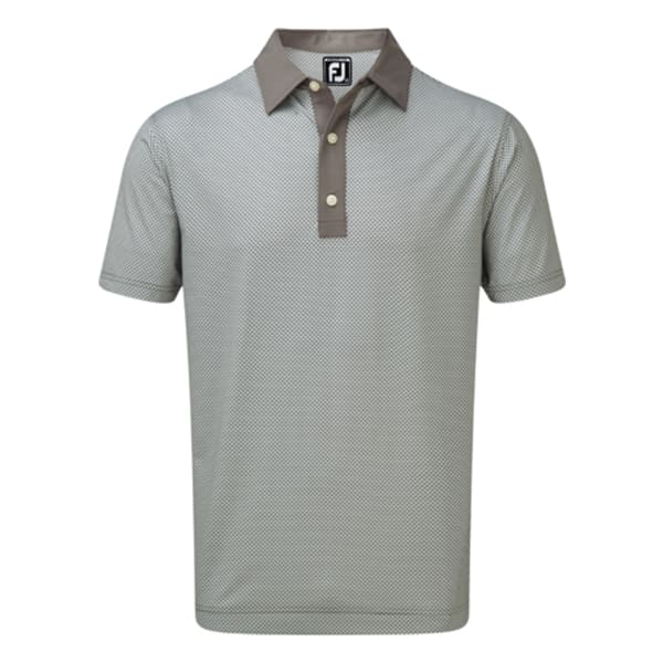 Footjoy Lisle Weave Grey Men&#039;s Shirt