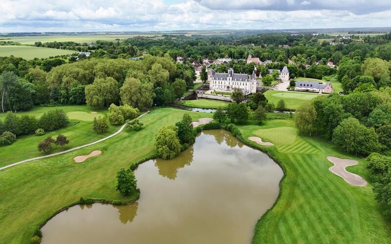 French Château Golf Tour: 4-Night Luxury Stay + Unlimited Golf at Augerville + Breakfast & Dinner