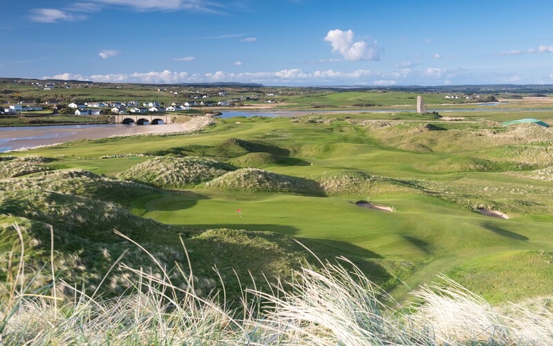 Ireland Father–Son Golf Tournament: 5 Night Stay at the award winning Trump International Golf Links & Hotel, Doonbeg, Ireland + Golf on Lahinch and Trump International Golf links + Breakfasts & more!