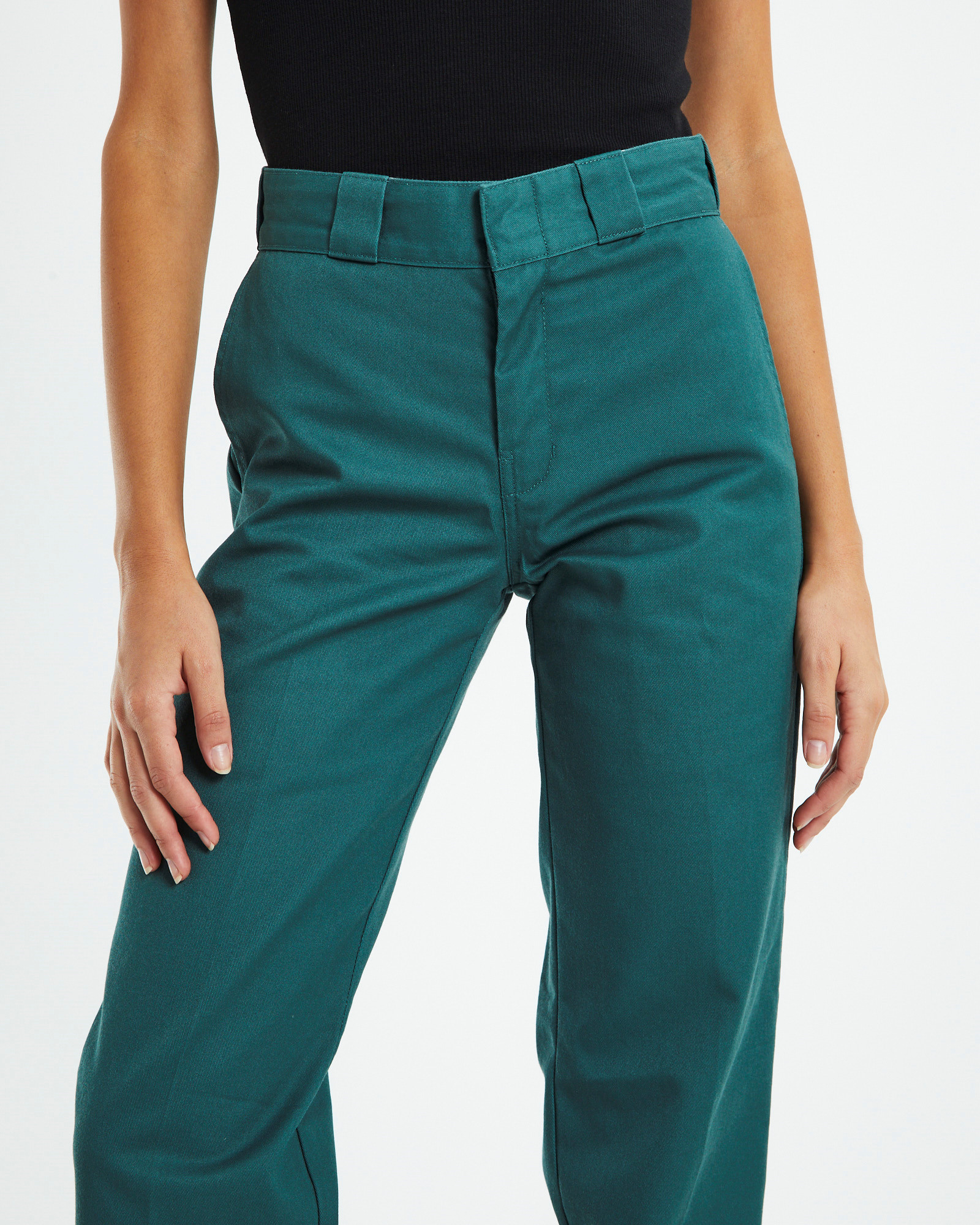 NEW DICKIES 874 Pants Mallard Green - Picture 7 of 7