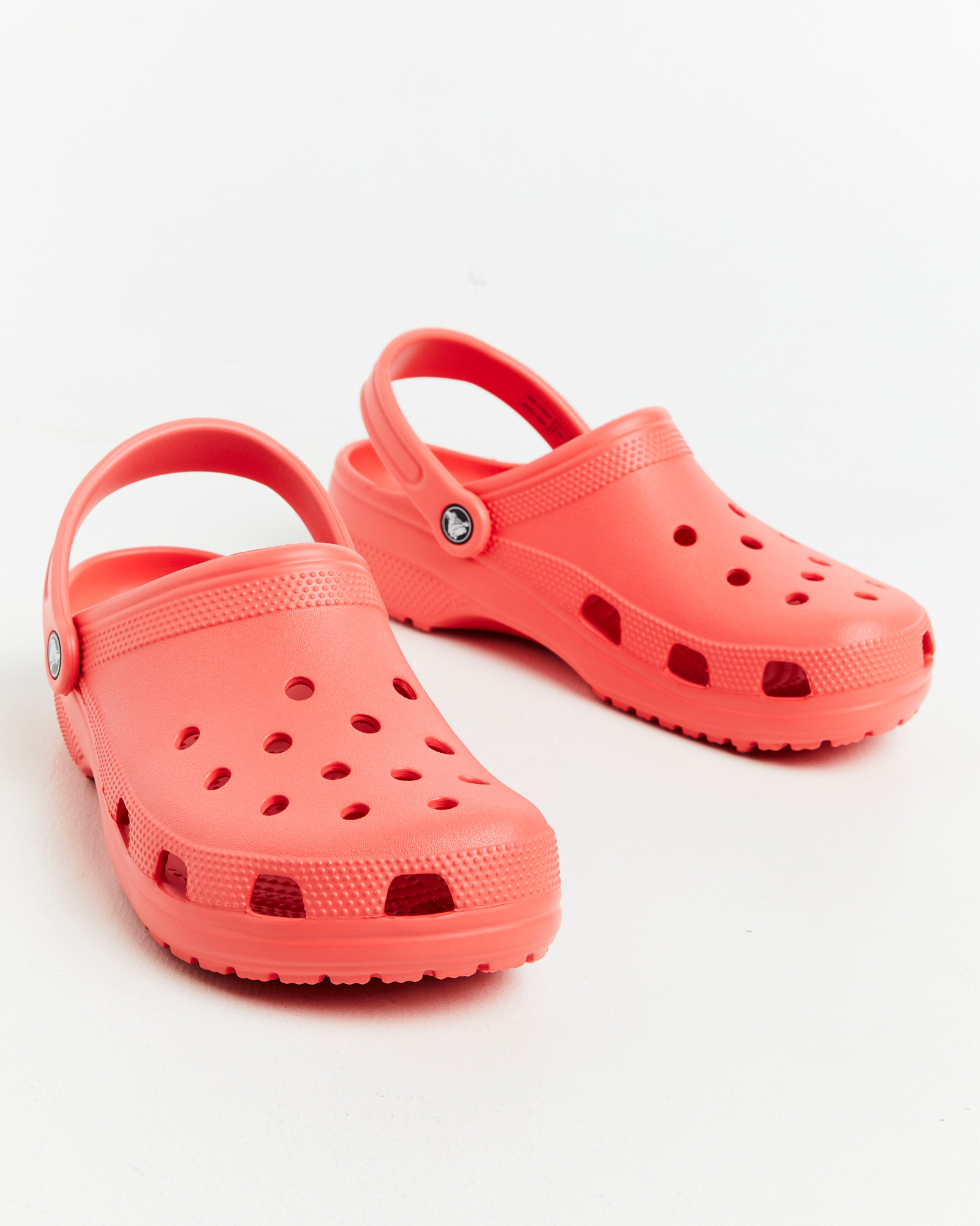 NEW CROCS Classic Clogs Neon Watermelon Red - Picture 2 of 7