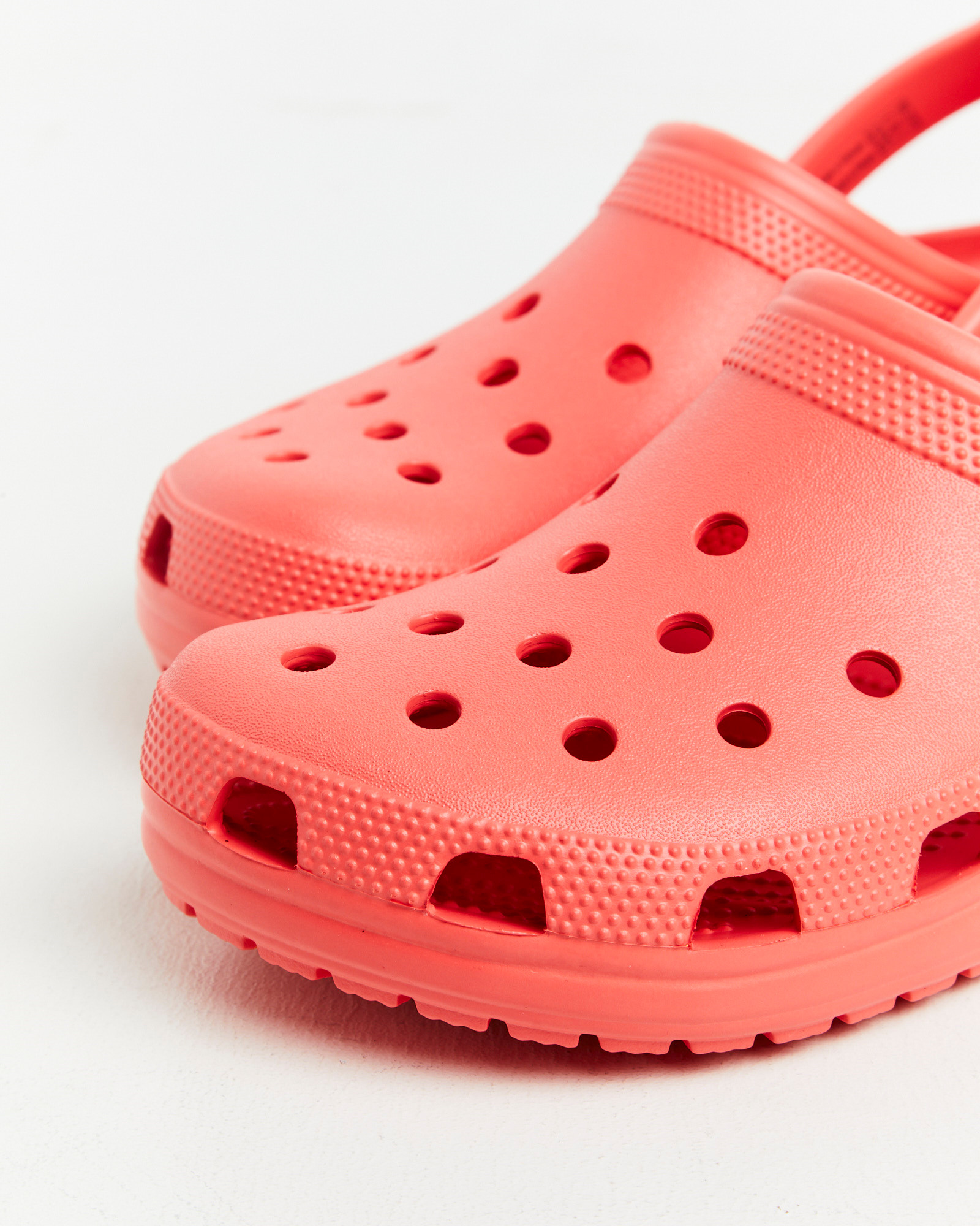 NEW CROCS Classic Clogs Neon Watermelon Red - Picture 5 of 7