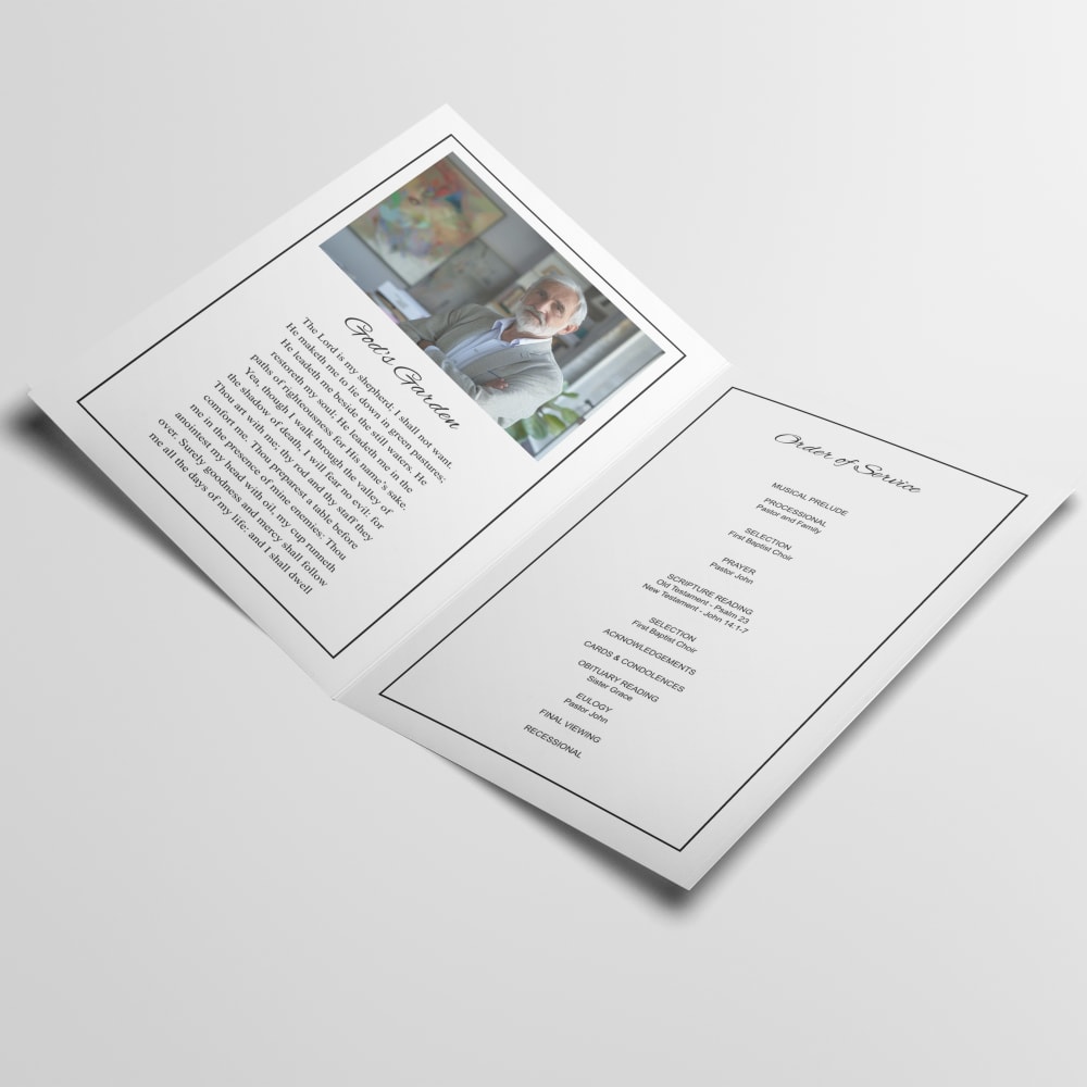 TreeLine Funeral Porgram - Image 2