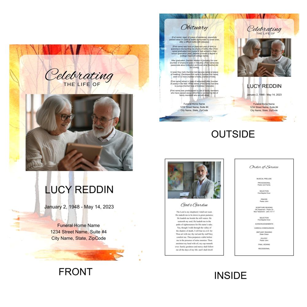 TreeLine Funeral Porgram - Image 3