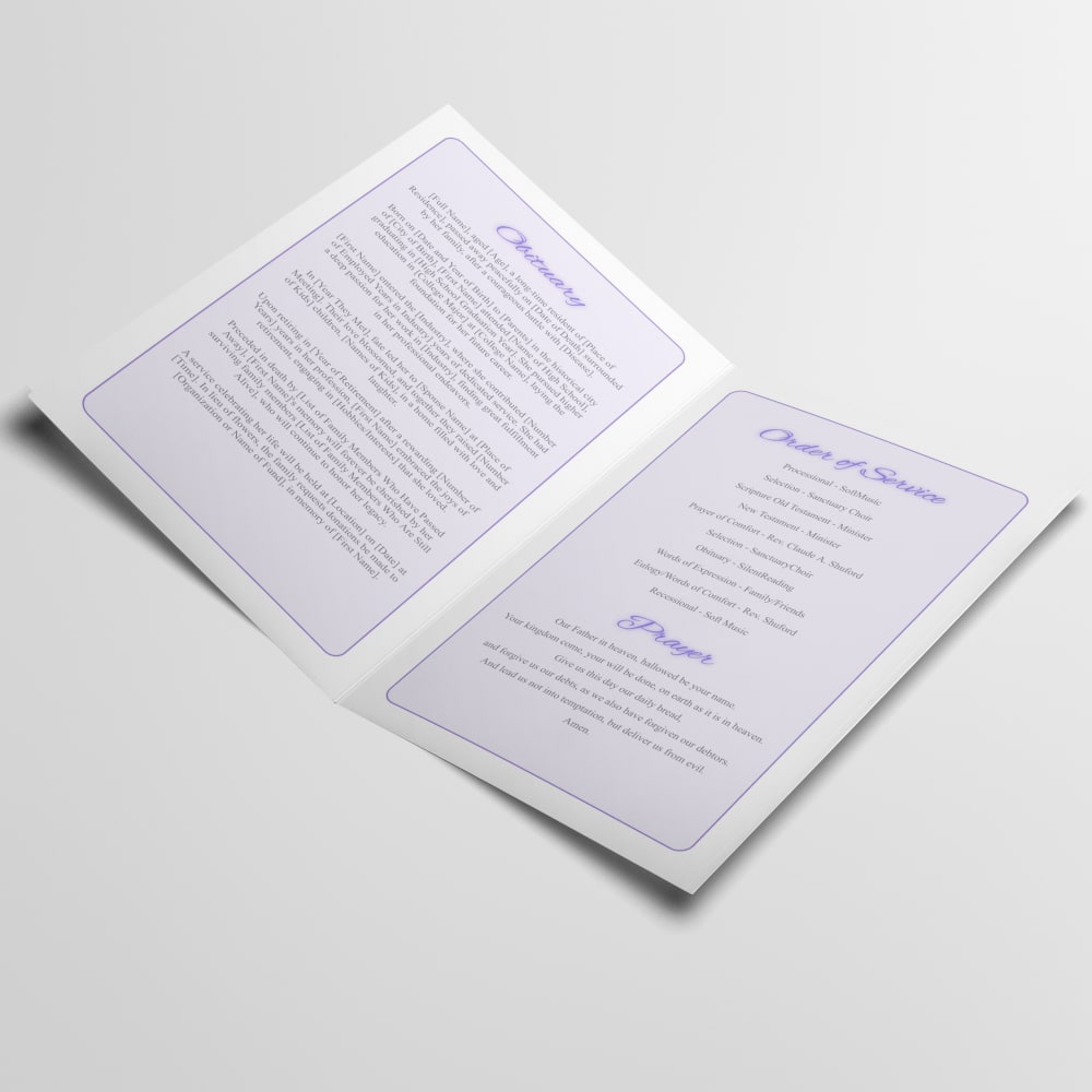 Funeral Program - Image 2