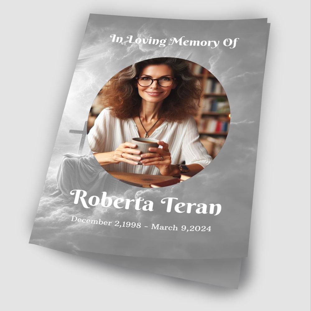 Classic Funeral Program