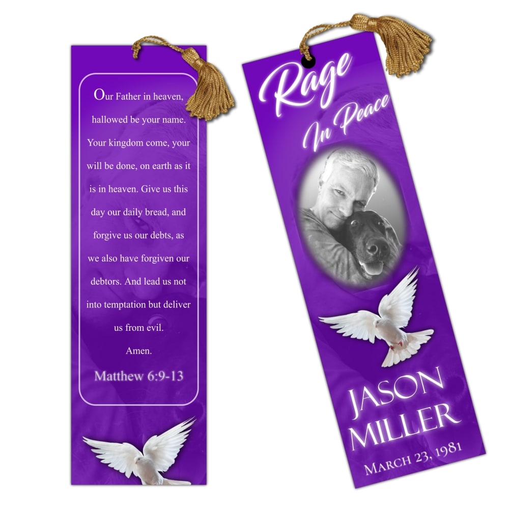 Purple Bookmark - Image 2