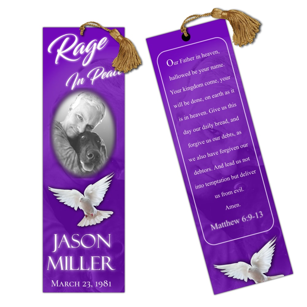 Purple Bookmark