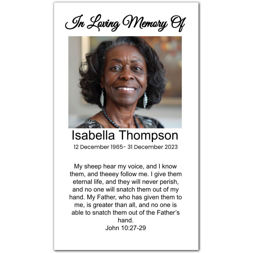 Jeasus Sacred Heart - Prayer Card - Image 4