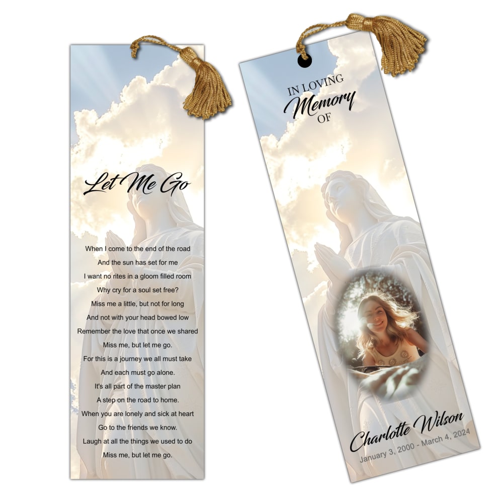 Praying Mary Bookmark - Image 2