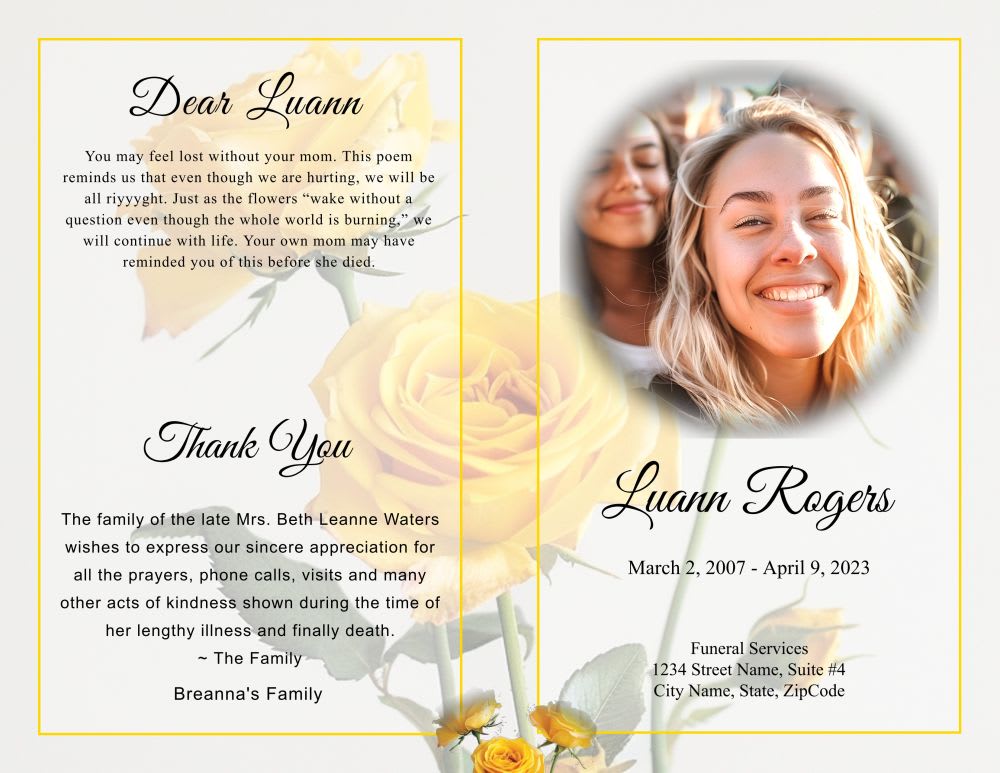 Yellow Flowers Collage Program - Image 4