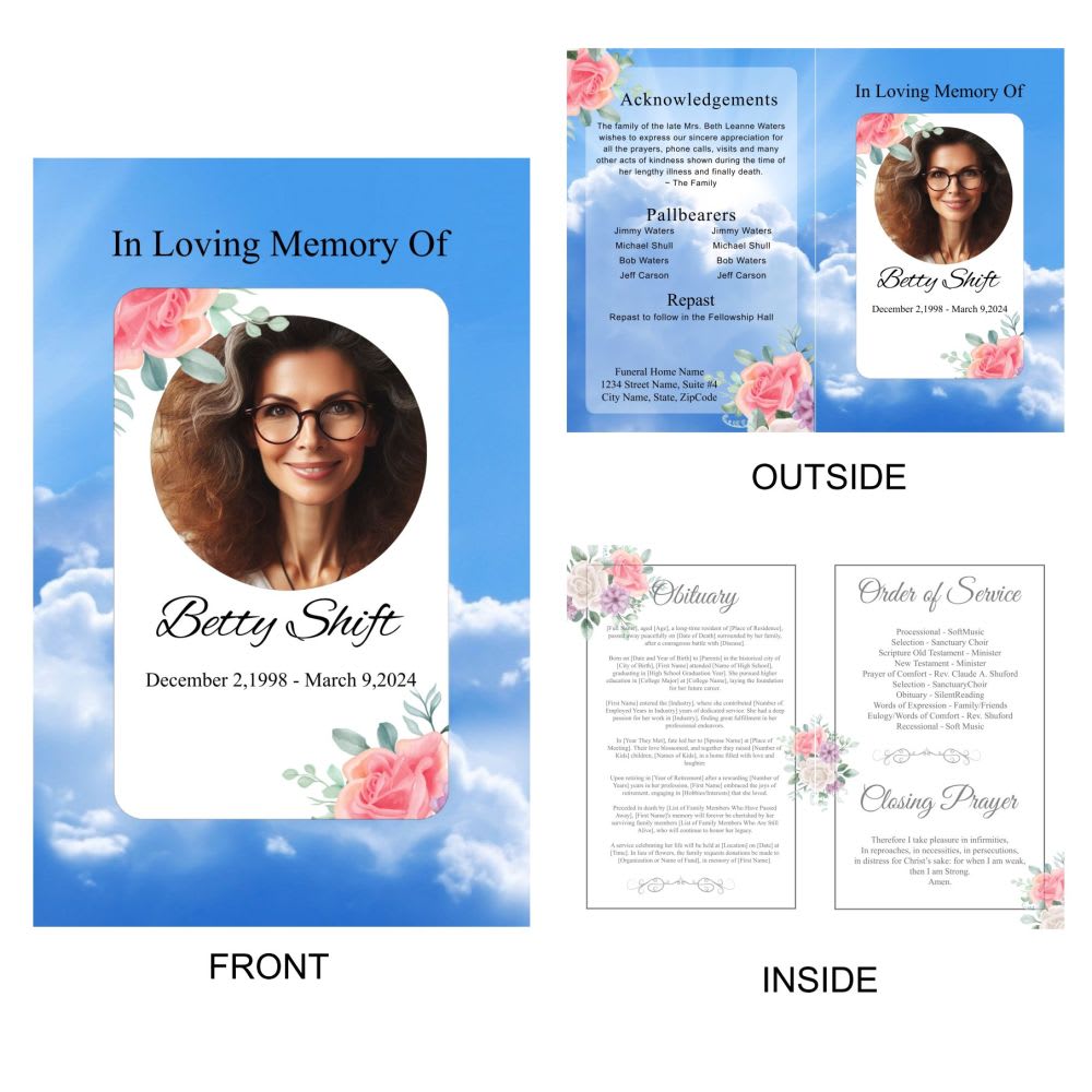 Sky with Flowers - Image 3