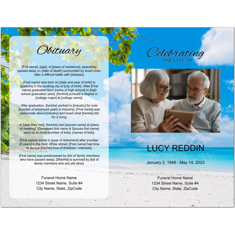 Blue Ocean Funeral Porgram - Image 4