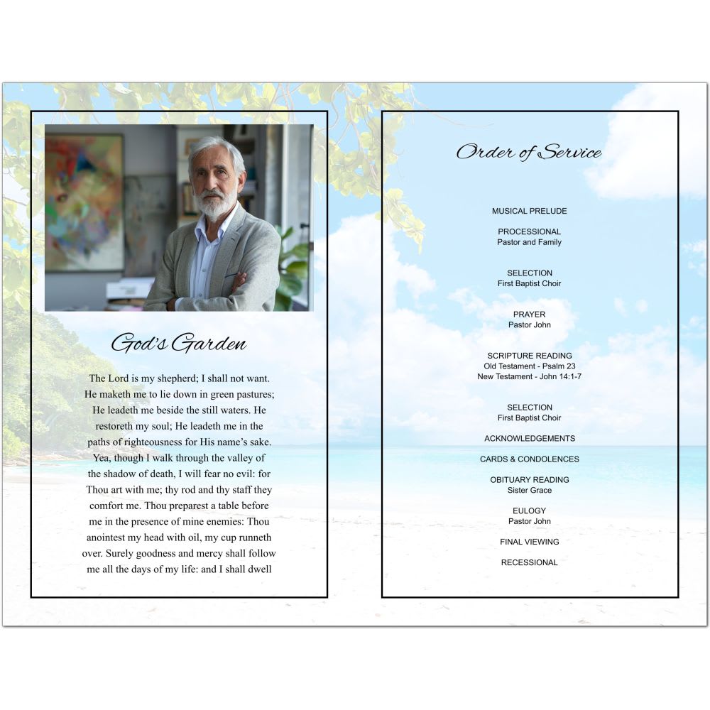 Blue Ocean Funeral Porgram - Image 5