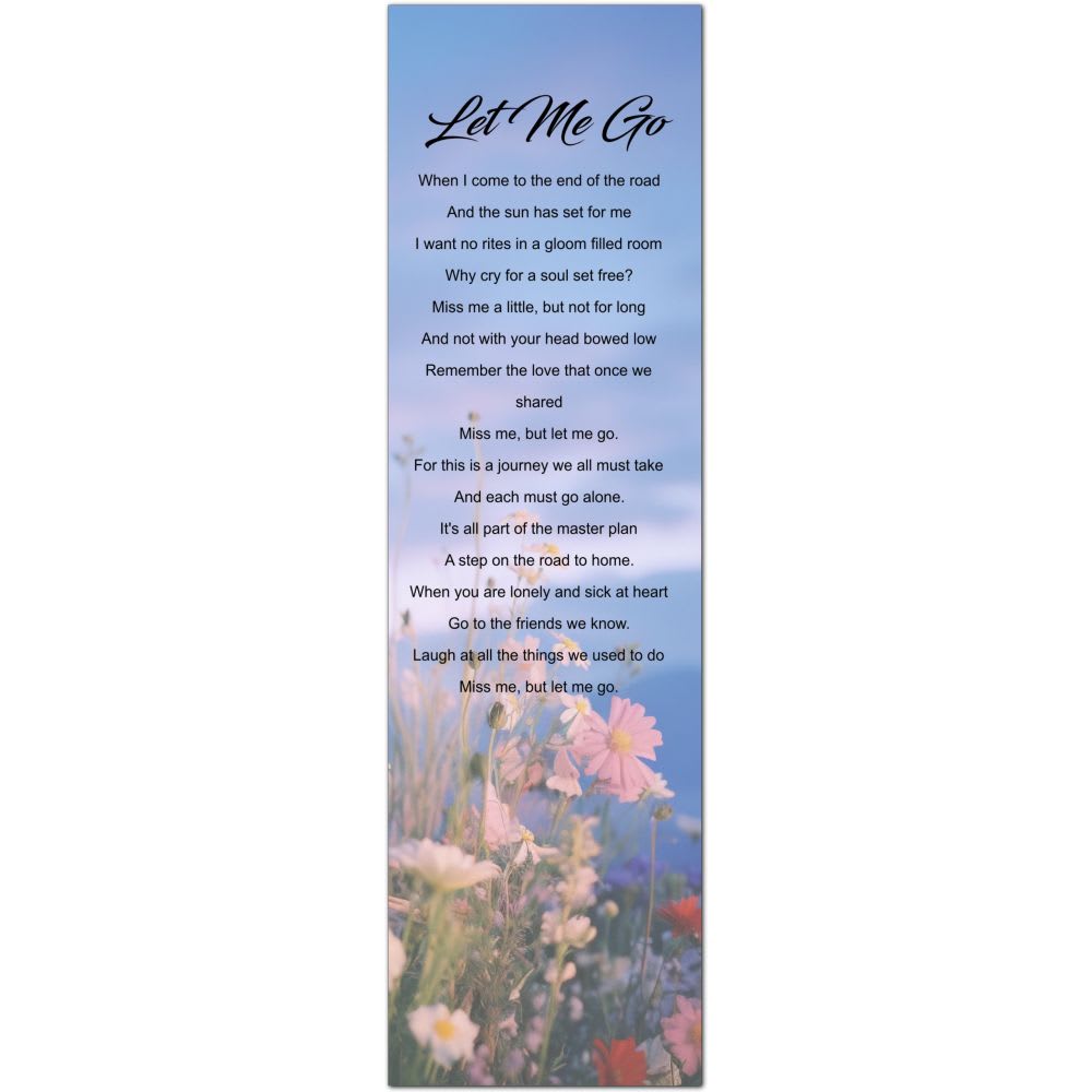 Flowers Lav Bookmark - Image 4