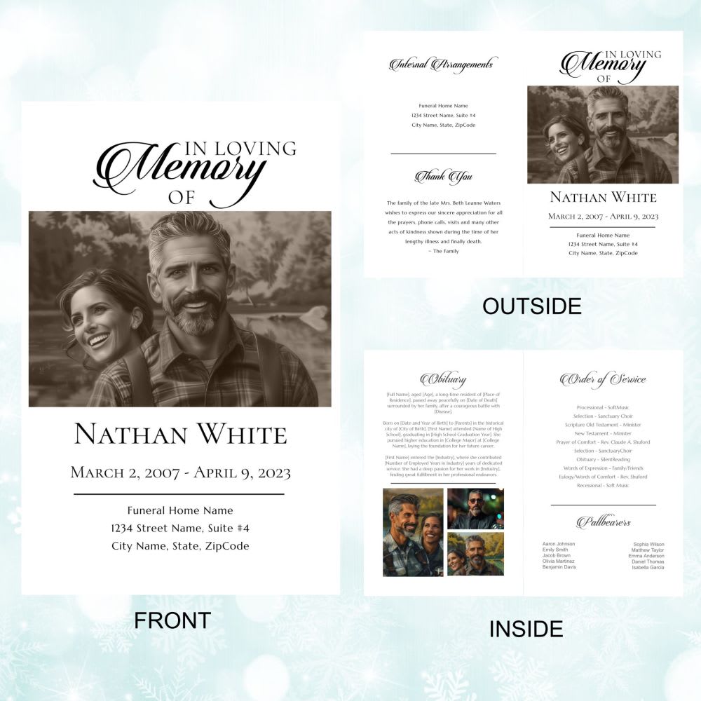 Celebration of Life Program - Image 3