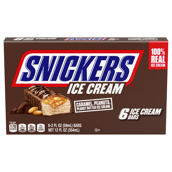 Is it Lactose Free Snickers Ice Cream Bars