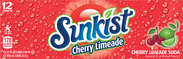 Sunkist Cherry Limeade 0381